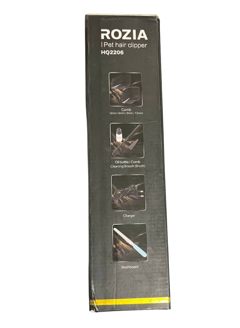pet hair clipper rozia hq2206