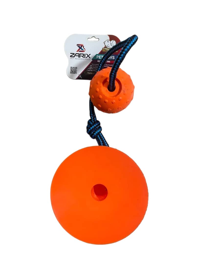 اسباب بازی سگ توپ استیکی فومی زاریکس بزرگ Zarix sticky ball