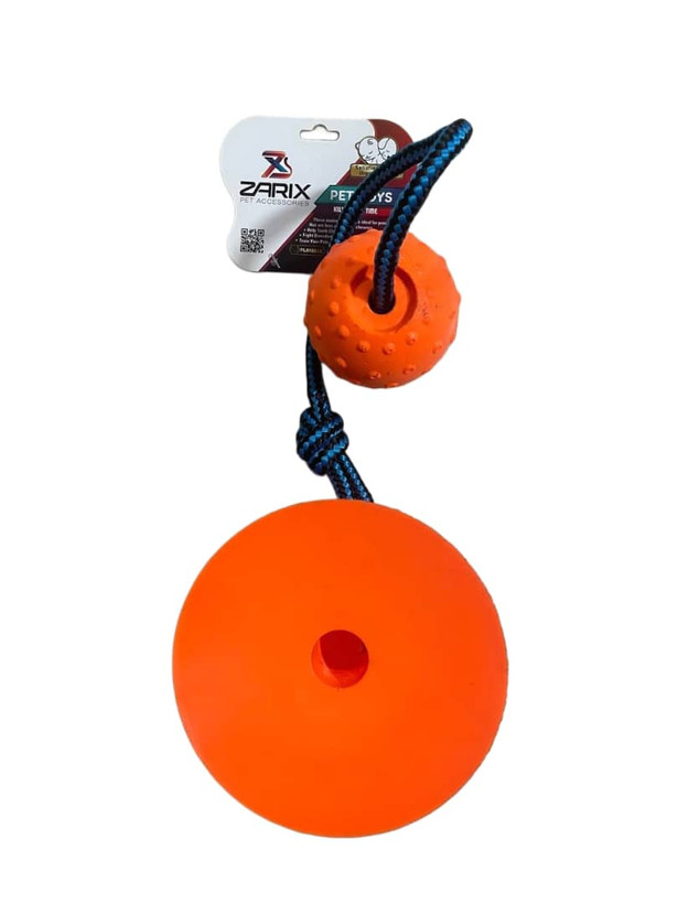 اسباب بازی سگ توپ استیکی فومی زاریکس بزرگ Zarix sticky ball