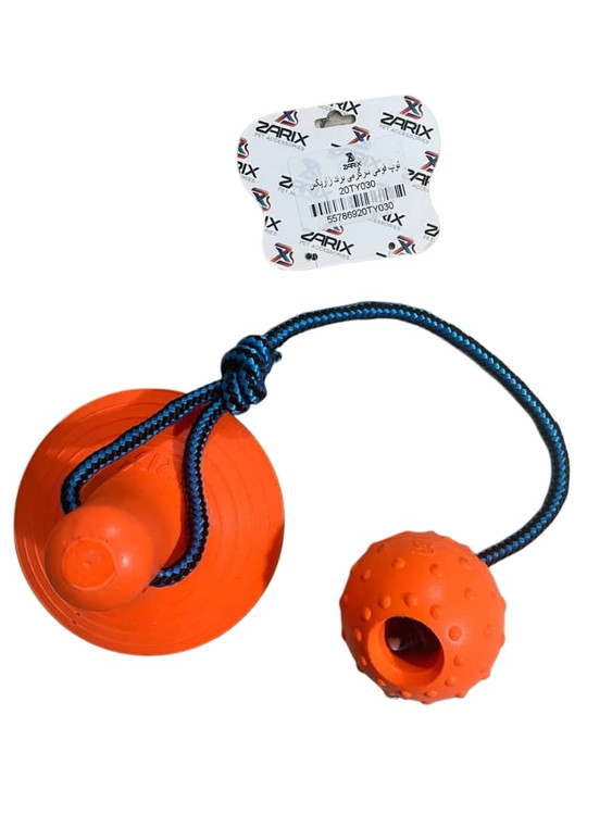 اسباب بازی سگ توپ استیکی فومی زاریکس بزرگ Zarix sticky ball