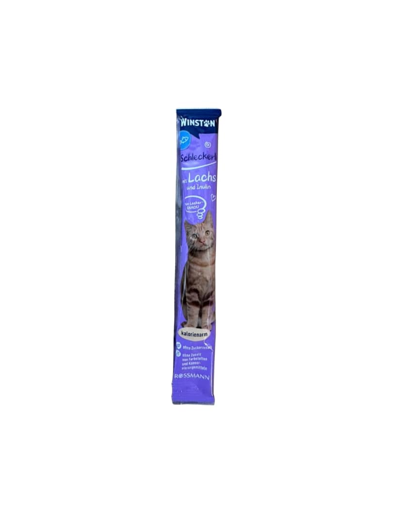 بستنی گربه وینستون طعم مرغ و ماهی 8 عددی|Winston Cat Schleckerli Chicken and Fish