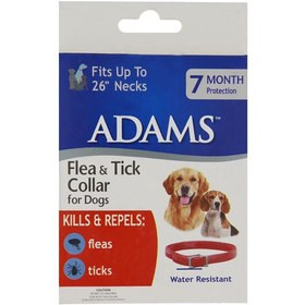 قلاده سگ ضد کک و کنه آدامز (Adams Flea & Tick Control Collar) اندازه 26 اینچ